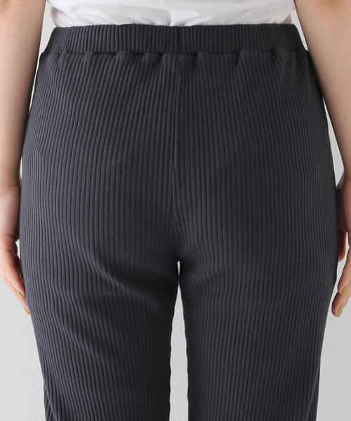 JOURNAL STANDARD relume(ジャーナルスタンダード レリューム)の「ストレッチリブパンツ(その他パンツ・レディース・ナチュラル/グレー/キャメル・FREE)」の14枚目の写真