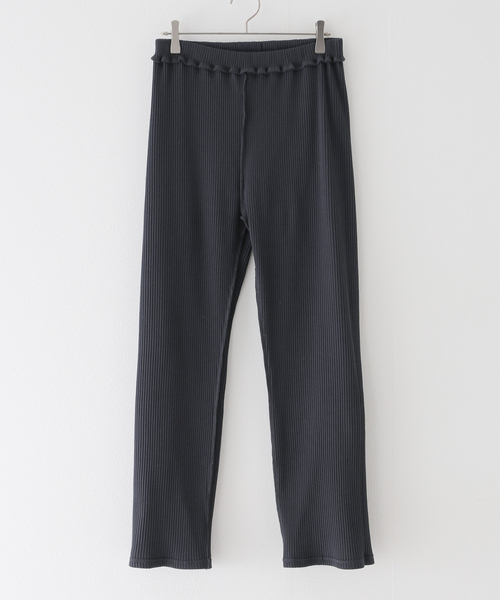 JOURNAL STANDARD relume(ジャーナルスタンダード レリューム)の「ストレッチリブパンツ(その他パンツ・レディース・ナチュラル/グレー/キャメル・FREE)」の16枚目の写真