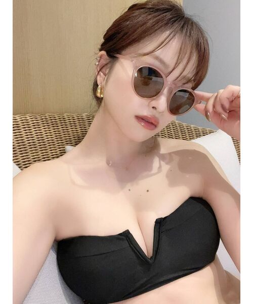 RESEXXY（リゼクシー）の「カラーフレームサングラス（サングラス・レディース・ブラック/ピンク/ベージュ・FREE）」の13枚目の写真