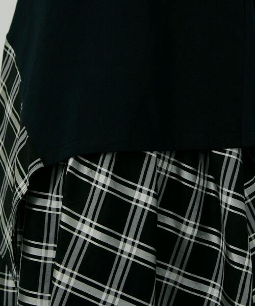 FRAPBOIS（フラボア）の「ティアードワンピ（ワンピース・レディース・グリーン/ブラック・0/1）」の18枚目の写真