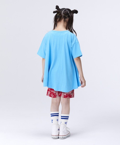 Life Support Products(ライフサポートプロダクツ)の「リサイクルコットンアシンメトリーチュニック(80~150cm)(チュニック・キッズ・ホワイト/ラベンダー/レッド/ライトブルー・95/140/150/120/80/110/90/100/130)」の7枚目の写真