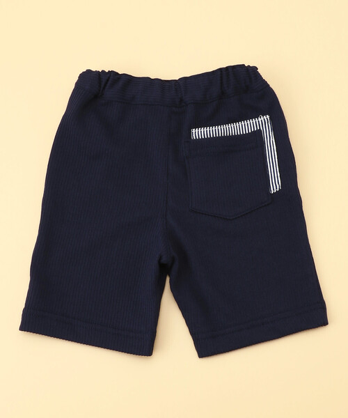 COMME CA ISM（コムサイズム）の「ヒッコリー風　グルカパンツ(80・90cm)（その他パンツ・キッズ・ネイビー/ブルー系その他・90cm/80ｃｍ）」の9枚目の写真