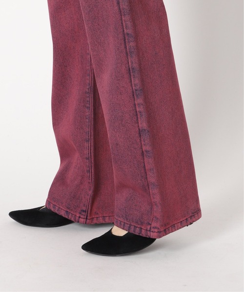 Oriens JOURNAL STANDARD(オリエンス ジャーナルスタンダード)の「Wide straight denim / ワイドストレートデニム(デニムパンツ・レディース・ブラック/ピンク/ブルー・SMALL/MEDIUM/LARGE/X-LARGE)」の8枚目の写真