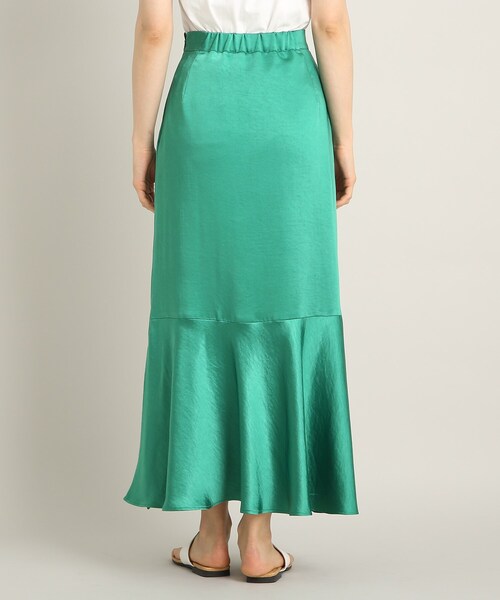 THE SHOP TK （ザ ショップ ティーケー ）の「◇サテンフレアミディ  