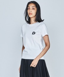 DOUBLE STANDARD CLOTHING | ビジューDロゴTシャツ(Tシャツ/カットソー)