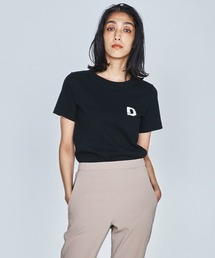 DOUBLE STANDARD CLOTHING | ビジューDロゴTシャツ(Tシャツ/カットソー)