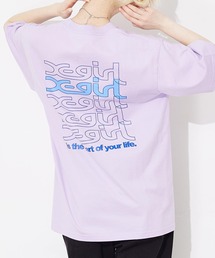 X-girl | JELLY LOGO S/S TEE/ブランドロゴ/バックプリント Tシャツ(Tシャツ/カットソー)