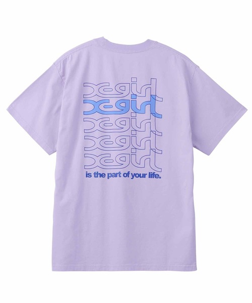 完売必須 X-girl VARIOUS LOGOS S/S TEE バックプリント◎ 完売必須 X-girl VARIOUS LOGOS S/S TEE バックプリント◎ (X