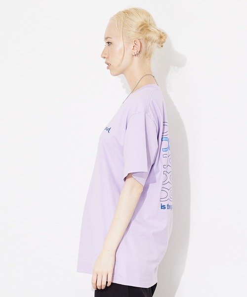 X-girl（エックスガール）の「JELLY LOGO S/S TEE/ブランドロゴ