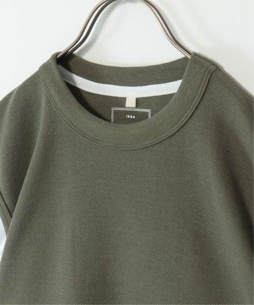 ikka(イッカ)の「【キッズ】鹿の子フェイクベストレイヤーTシャツ(100~160cm)(Tシャツ/カットソー・キッズ・ネイビー/オリーブ・110/160/140/120/130/100/150)」の15枚目の写真