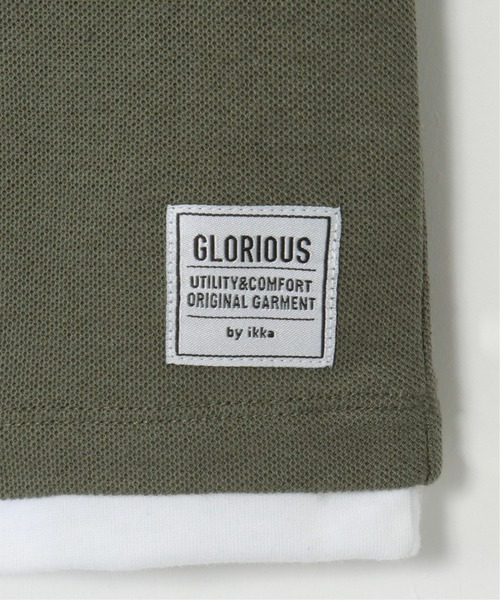 ikka(イッカ)の「【キッズ】鹿の子フェイクベストレイヤーTシャツ(100~160cm)(Tシャツ/カットソー・キッズ・ネイビー/オリーブ・110/160/140/120/130/100/150)」の16枚目の写真