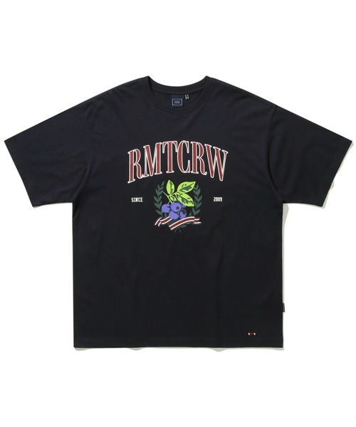 ROMANTIC CROWNのHEAVY COTTON LOGO TEE 全3色 ROMANTIC CROWN】GARDENING BERRY TEE / ロマンティッククラウン