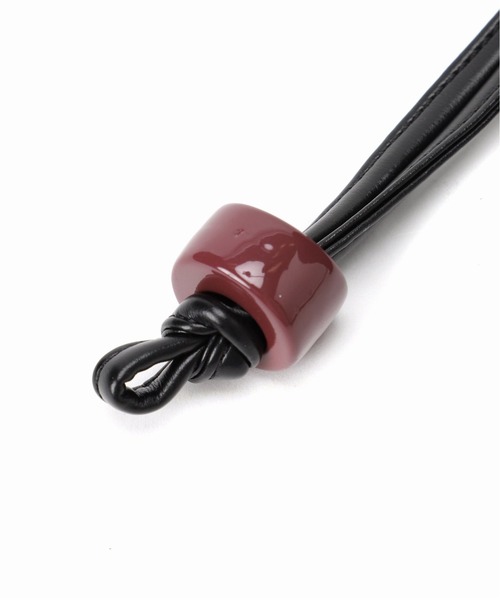 Spick & Span（スピックアンドスパン）の「【Kabinett/カビネ】 CABINET DRAWSTRING バッグ（ショルダーバッグ・レディース・ベージュ/ブラック・FREE）」の17枚目の写真