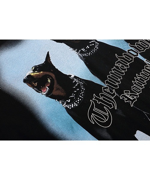 Ressaca(レサーカ)の「DOG ロゴプリントオーバーサイズ半袖犬Tシャツ(Tシャツ/カットソー・メンズ・ブラック/ベージュ・M/L/XL)」の15枚目の写真