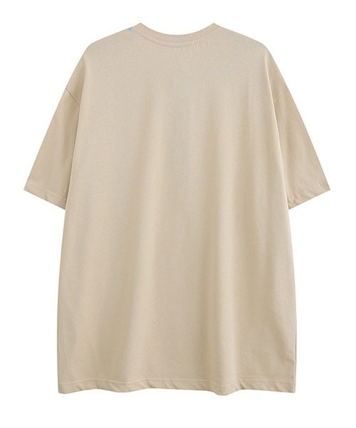 Ressaca(レサーカ)の「DOG ロゴプリントオーバーサイズ半袖犬Tシャツ(Tシャツ/カットソー・メンズ・ブラック/ベージュ・M/L/XL)」の22枚目の写真