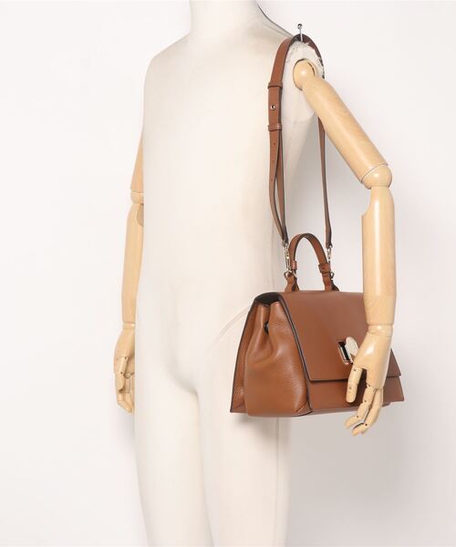 FURLA（フルラ）の「FURLA EMMA S TOP HANDLE（ハンドバッグ・レディース・ブラウン・ONE SIZE）」の10枚目の写真