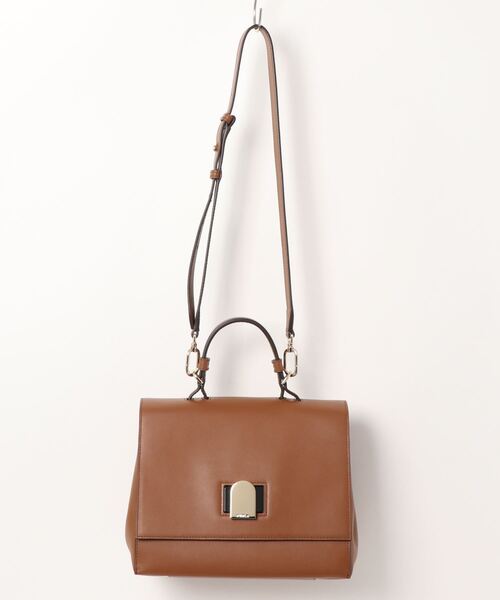 FURLA（フルラ）の「FURLA EMMA S TOP HANDLE（ハンドバッグ・レディース・ブラウン・ONE SIZE）」の11枚目の写真