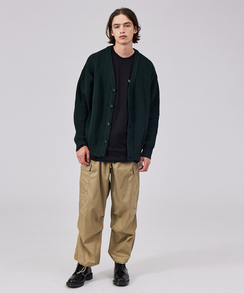 MYSELF ABAHOUSE（マイセルフアバハウス）の「【アンサンブル対応】[洗える]ポリニットカーディガン（カーディガン/ボレロ・メンズ・ベージュ/ダークグリーン/ブラウン/グレー・46/48）」の21枚目の写真