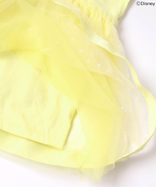 Disney（ディズニー）の「ディズニーキャラクターチュールチュニック/プリンセス（チュニック・キッズ・イエロー/ミント/サックスブルー/ラベンダー・100/130/120/90/140/110）」の7枚目の写真
