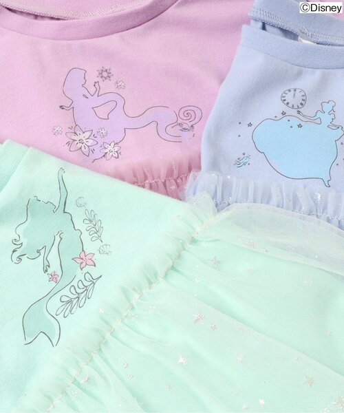 Disney（ディズニー）の「ディズニーキャラクターチュールチュニック/プリンセス（チュニック・キッズ・イエロー/ミント/サックスブルー/ラベンダー・100/130/120/90/140/110）」の19枚目の写真