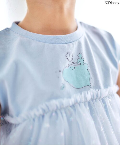 Disney（ディズニー）の「ディズニーキャラクターチュールチュニック/プリンセス（チュニック・キッズ・イエロー/ミント/サックスブルー/ラベンダー・100/130/120/90/140/110）」の18枚目の写真