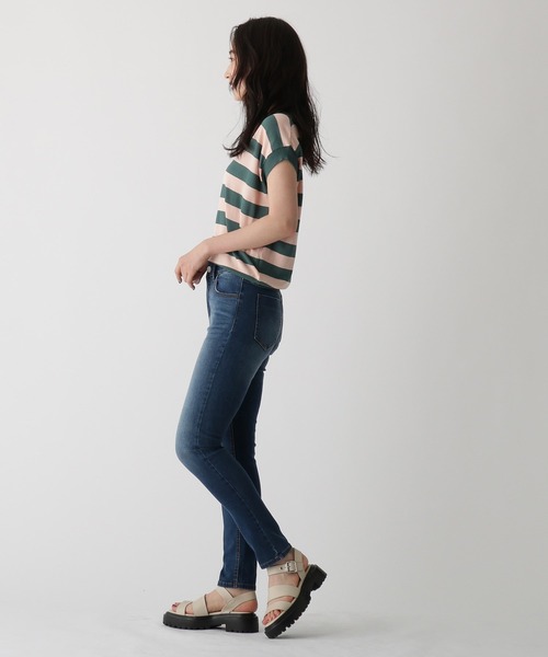 OPAQUE.CLIP（オペークドットクリップ）の「ストレッチスキニーパンツ（その他パンツ・レディース・チャコールグレー/ブラック/ダークブラウン/ライトベージュ/ブルー/ダークネイビー/ホワイト系/ダークグレー/ライトブルー・34/36/38/40/42）」の16枚目の写真