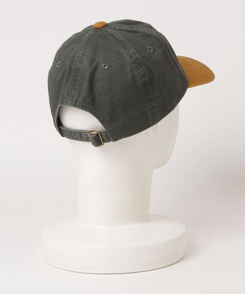 Champion(チャンピオン)の「【Champion/チャンピオン】ツイルミニロゴキャップ(キャップ・メンズ・ホワイト/ブラック/ベージュ/ネイビー/グレー/グリーン・FREE)」の7枚目の写真