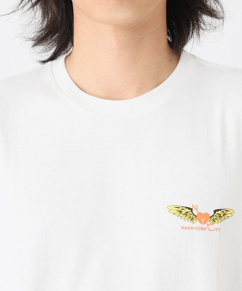 JOURNAL STANDARD（ジャーナルスタンダード）の「【ナカヨークシティ×JOURNAL STANDARD】Powerspot TEE（Tシャツ/カットソー・メンズ・ホワイト/ブラック・MEDIUM/LARGE/X-LARGE）」の10枚目の写真
