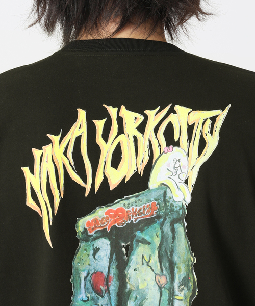 JOURNAL STANDARD（ジャーナルスタンダード）の「【ナカヨークシティ×JOURNAL STANDARD】Powerspot TEE（Tシャツ/カットソー・メンズ・ホワイト/ブラック・MEDIUM/LARGE/X-LARGE）」の18枚目の写真