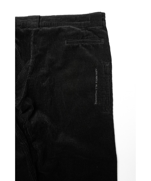AlexanderLeeChang（アレキサンダーリーチャン）の「BACANCES ALL INCLUSIVE×AlexanderLeeChang/バカンス・オールインクルーシブ×アレキサンダーリーチャン BLC CORDUROY SIDE ZIP POCKET PANTS（その他パンツ・メンズ・ブラック/パープル/ブラウン・M/L/XL）」の9枚目の写真