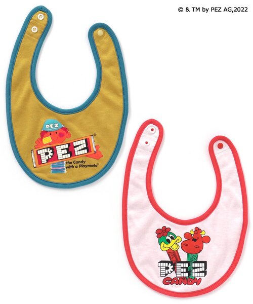 BREEZE(ブリーズ)の「WEB限定 PEZコラボモチーフスタイ2Pセット(スタイ/よだれかけ・キッズ・レインボー・80)」の6枚目の写真