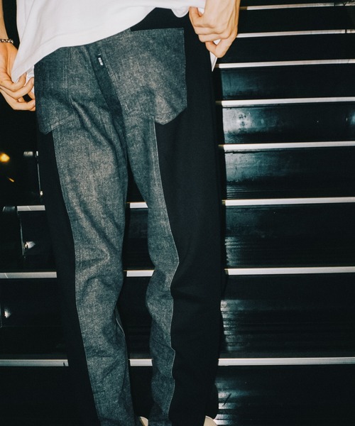 FTW(エフティダブリュー)の「DIVISION TRACK PANTS(その他パンツ・メンズ・ライトブルー/ブラック・LARGE/MEDIUM)」の6枚目の写真