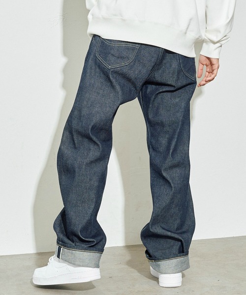 Lee（リー）の「Lee/リー COMPILATIONS RIDERS 101Z　ストレートデニム（デニムパンツ・メンズ・ノンウォッシュ・SMALL/MEDIUM/LARGE/X-LARGE）」の6枚目の写真