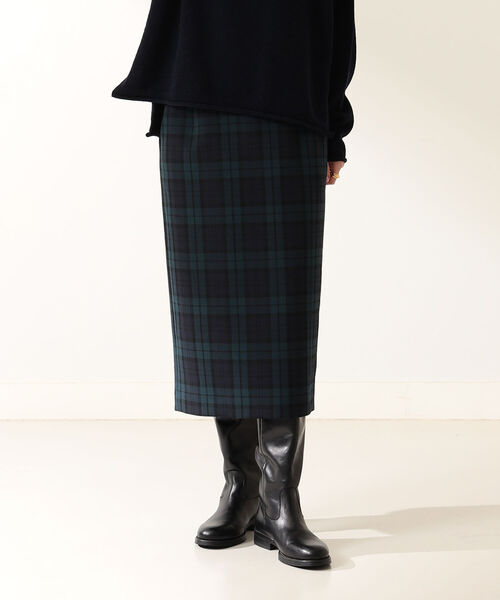 Demi-Luxe BEAMS（デミルクス ビームス）の「Demi-Luxe BEAMS / チェック セミタイト スカート（スカート・レディース・その他1・40/38/36/34）」の5枚目の写真