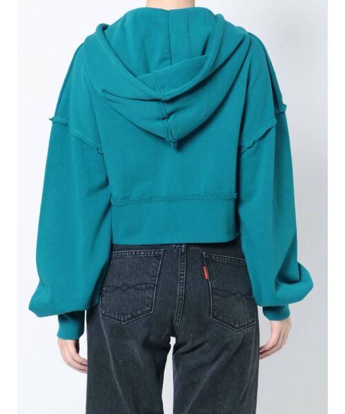 jouetie(ジュエティ)の「ショートフーディ(パーカー・レディース・ブラック/ブルー/グリーン/レッド・MEDIUM)」の15枚目の写真