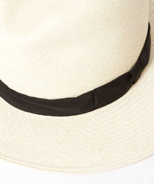 EN ROUTE（アンルート）の「KIJIMA TAKAYUKI（キジマタカユキ） STRAW HAT（ハット・レディース・オフホワイト/ブラック・1）」の3枚目の写真