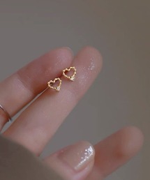Fun & Daily | F&D : ベリースモールハートピアス(ピアス（両耳用）)