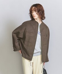 BEAUTY&YOUTH UNITED ARROWS | ジャカード シャギー ブルゾン(ブルゾン)