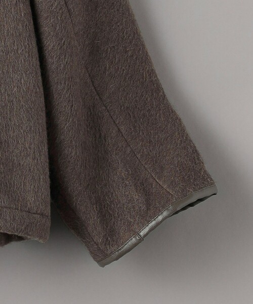 BEAUTY&YOUTH UNITED ARROWS(ビューティーアンドユースユナイテッドアローズ)の「ジャカード シャギー ブルゾン(ブルゾン・レディース・ダークブラウン・FREE)」の12枚目の写真