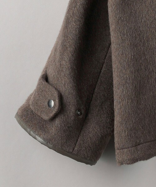 BEAUTY&YOUTH UNITED ARROWS(ビューティーアンドユースユナイテッドアローズ)の「ジャカード シャギー ブルゾン(ブルゾン・レディース・ダークブラウン・FREE)」の13枚目の写真