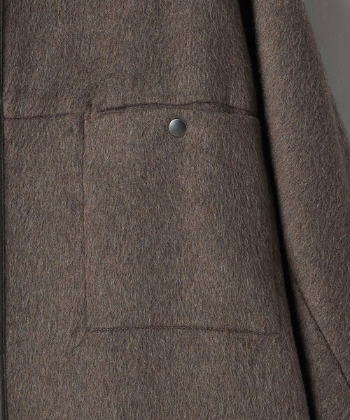 BEAUTY&YOUTH UNITED ARROWS(ビューティーアンドユースユナイテッドアローズ)の「ジャカード シャギー ブルゾン(ブルゾン・レディース・ダークブラウン・FREE)」の20枚目の写真