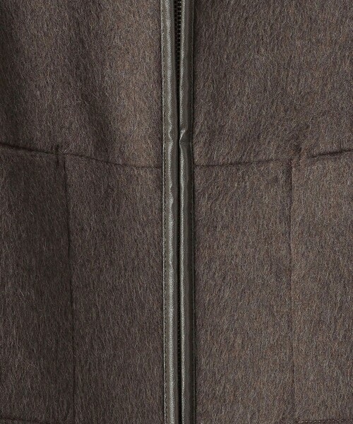 BEAUTY&YOUTH UNITED ARROWS(ビューティーアンドユースユナイテッドアローズ)の「ジャカード シャギー ブルゾン(ブルゾン・レディース・ダークブラウン・FREE)」の18枚目の写真