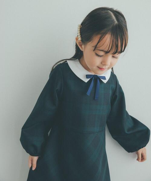 T W ブラックウォッチ 白襟 ワンピース ワンピース Green Label Relaxing グリーンレーベルリラクシング のファッション通販 Zozotown