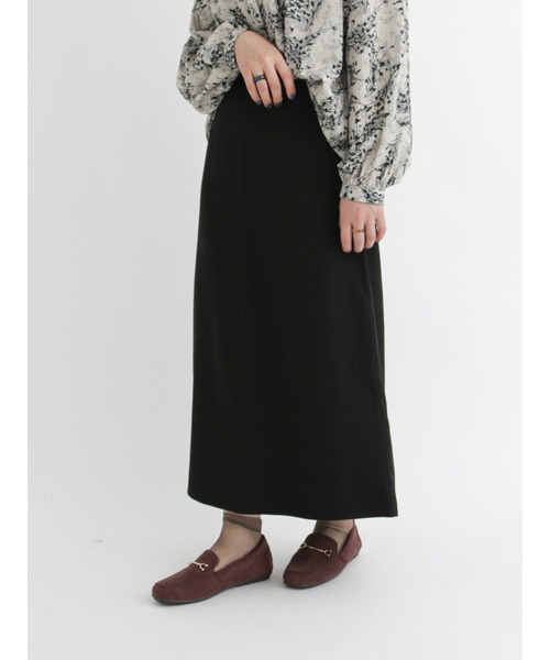 Samansa Mos2 blue(サマンサモスモスブルー)の「スエードタッチスカート(スカート・レディース・ブラック/ベージュ/ブラウン・フリ-)」の11枚目の写真