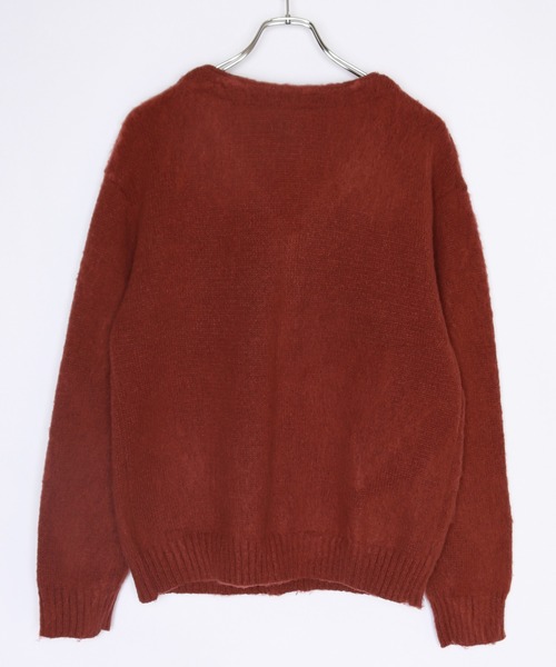 WESTSEA(ウエストシー)の「モヘヤタッチ起毛 ルーズサイズニットカーディガン(カーディガン/ボレロ・メンズ・ベージュ/ブラウン/ブルー・M/L/LL)」の6枚目の写真