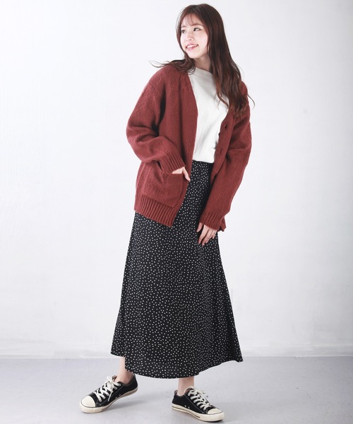 WESTSEA(ウエストシー)の「モヘヤタッチ起毛 ルーズサイズニットカーディガン(カーディガン/ボレロ・メンズ・ベージュ/ブラウン/ブルー・M/L/LL)」の5枚目の写真