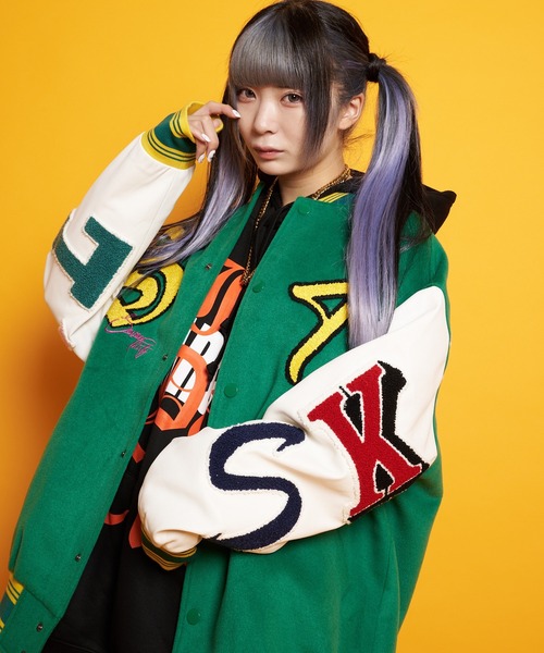 GALLIS ADDICTION（ガリスアディクション）の「GA SAGARA VARSITY JKT 