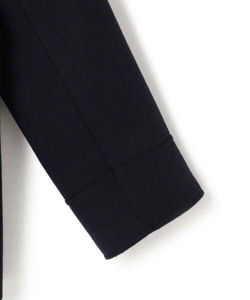 セール】【CLASSY.1月号掲載】ウールカシミヤビーバー フード付き