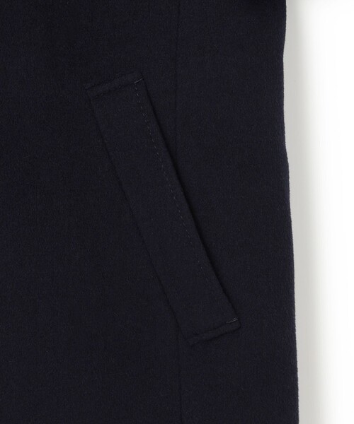 セール】【CLASSY.1月号掲載】ウールカシミヤビーバー フード付き