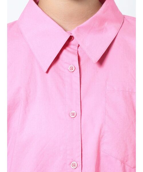 EMODA（エモダ）の「スプリングカラーシャツ（シャツ/ブラウス・レディース・ブルー/ホワイト/グリーン/ピンク・FREE）」の13枚目の写真